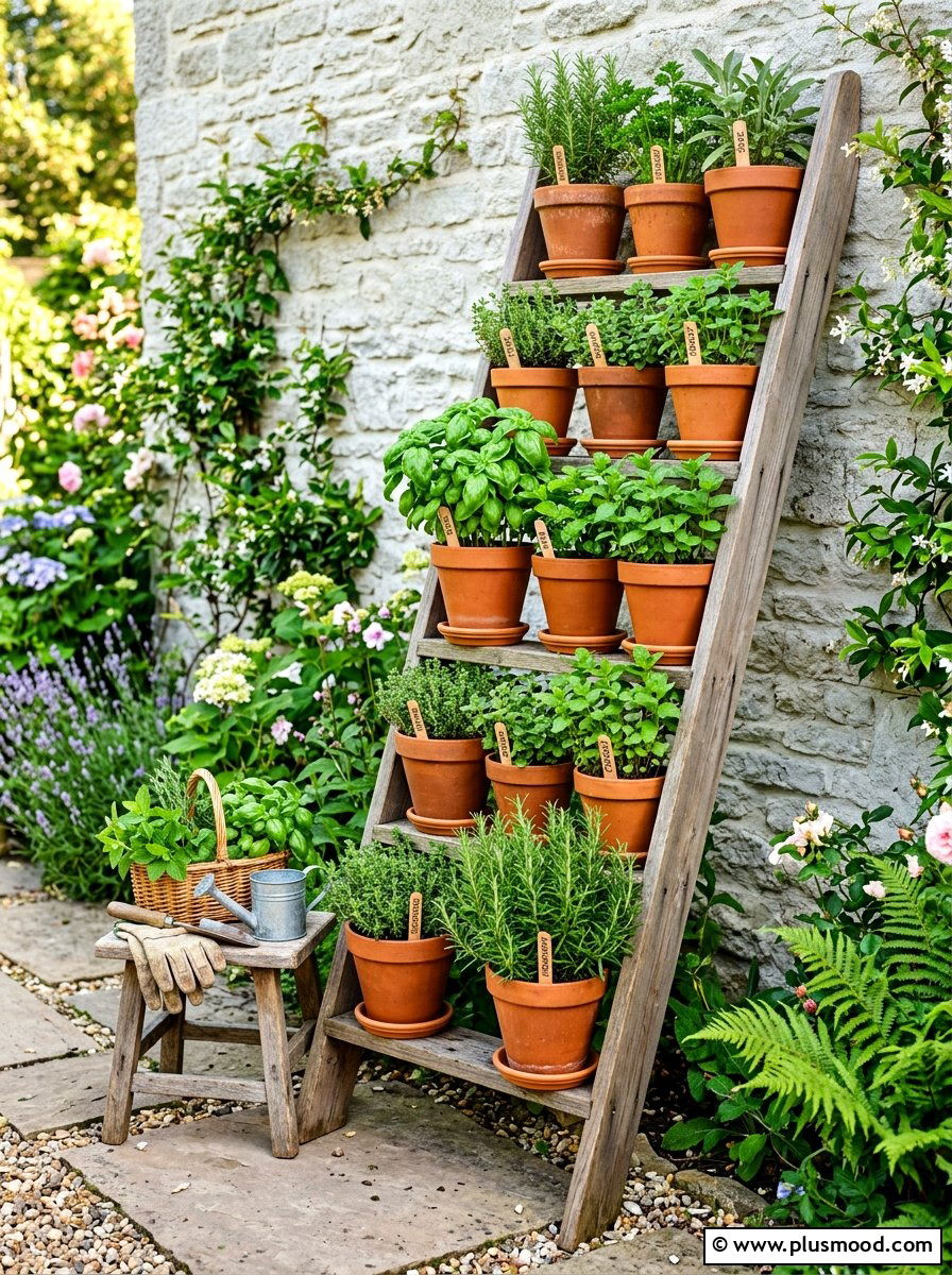 Vertical Herb Garden