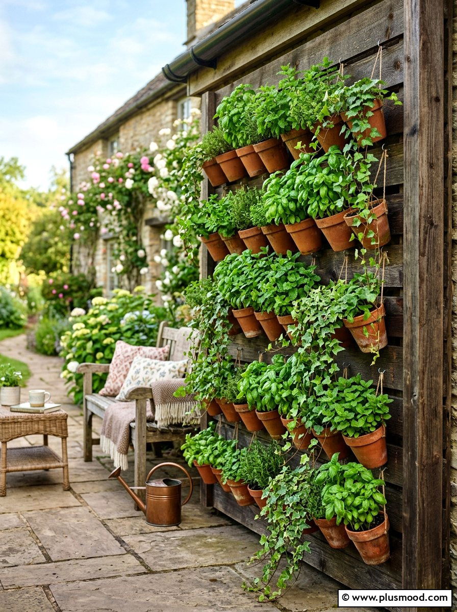 Vertical Porch Garden - 25 trending summer porch ideas