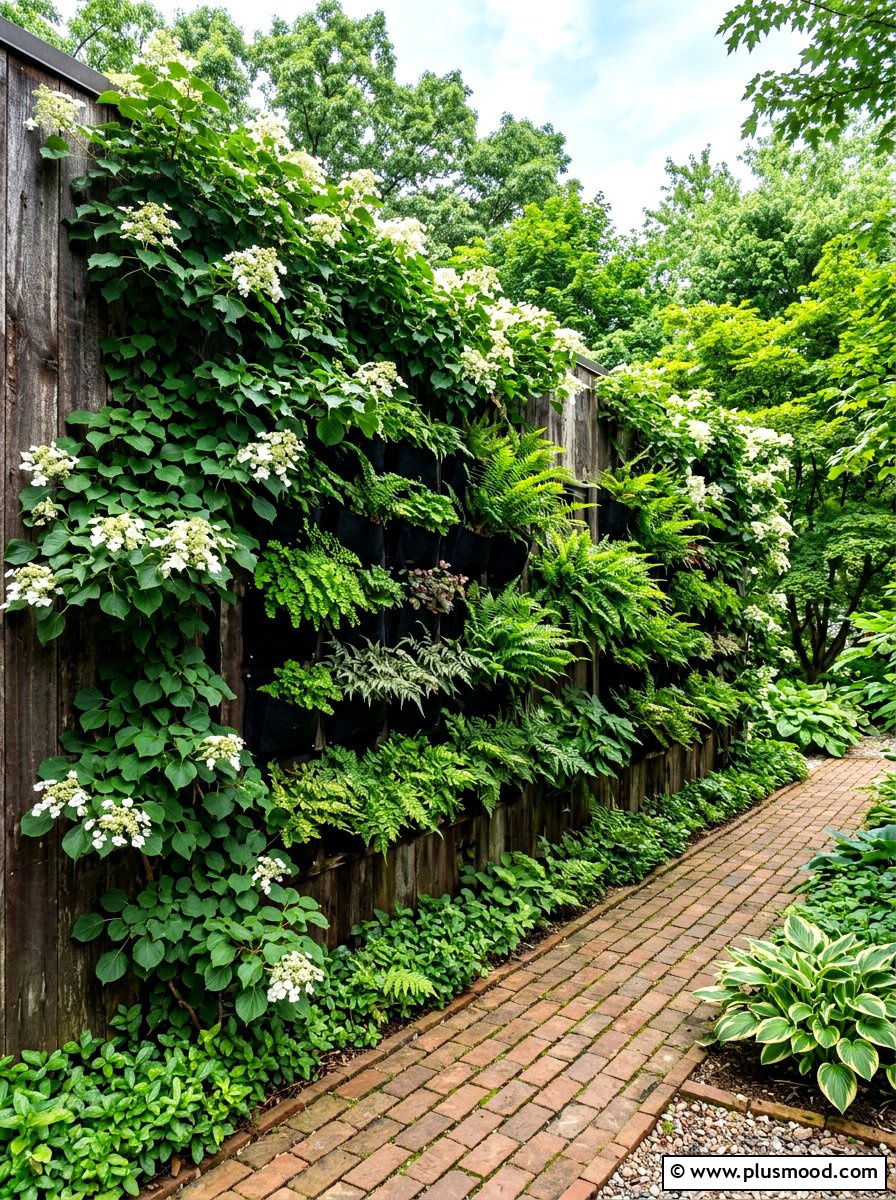 Vertical Shade Garden - 25 summer shade garden ideas
