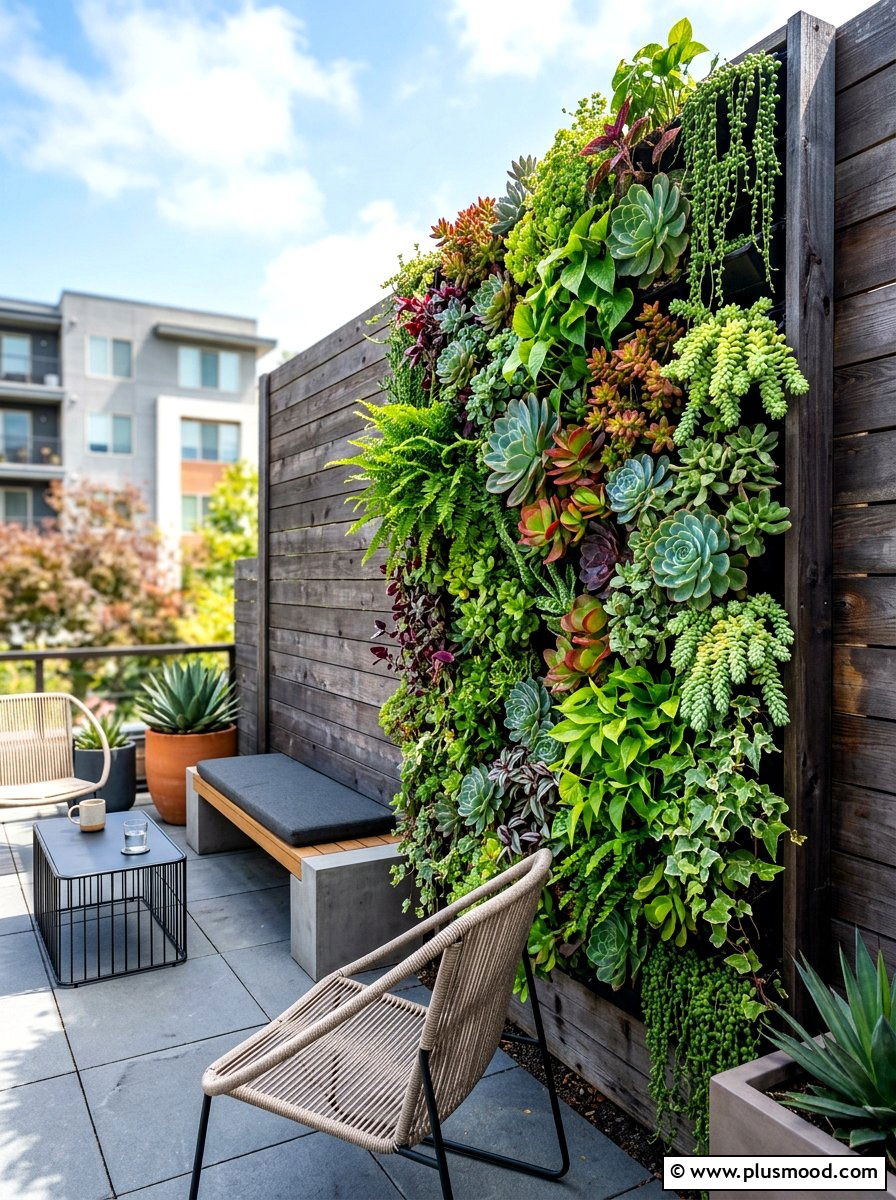 Vertical Wall Garden - 25 summer garden layout ideas