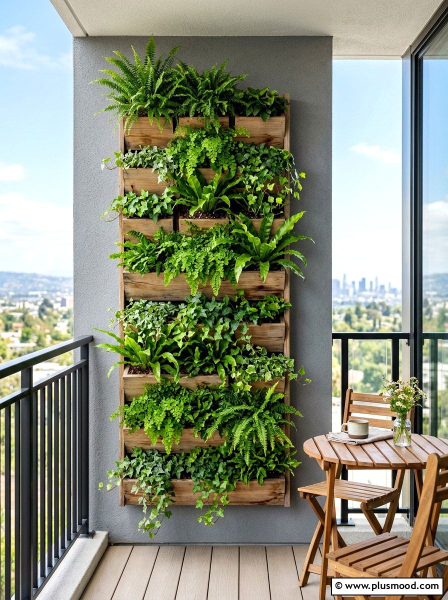 Vertical Wall Planter For Balcony - 25 summer balcony garden ideas