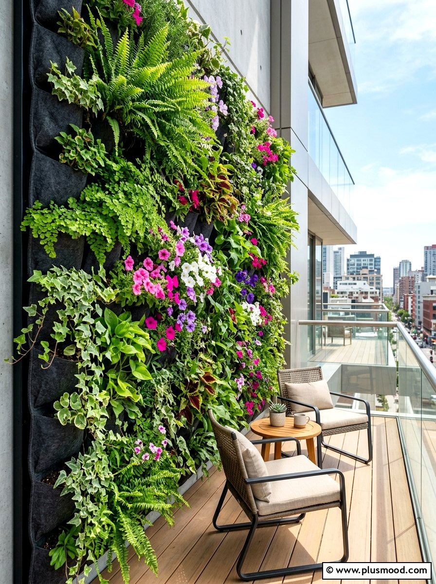 Vertical garden wall - 25 summer garden ideas for small spaces