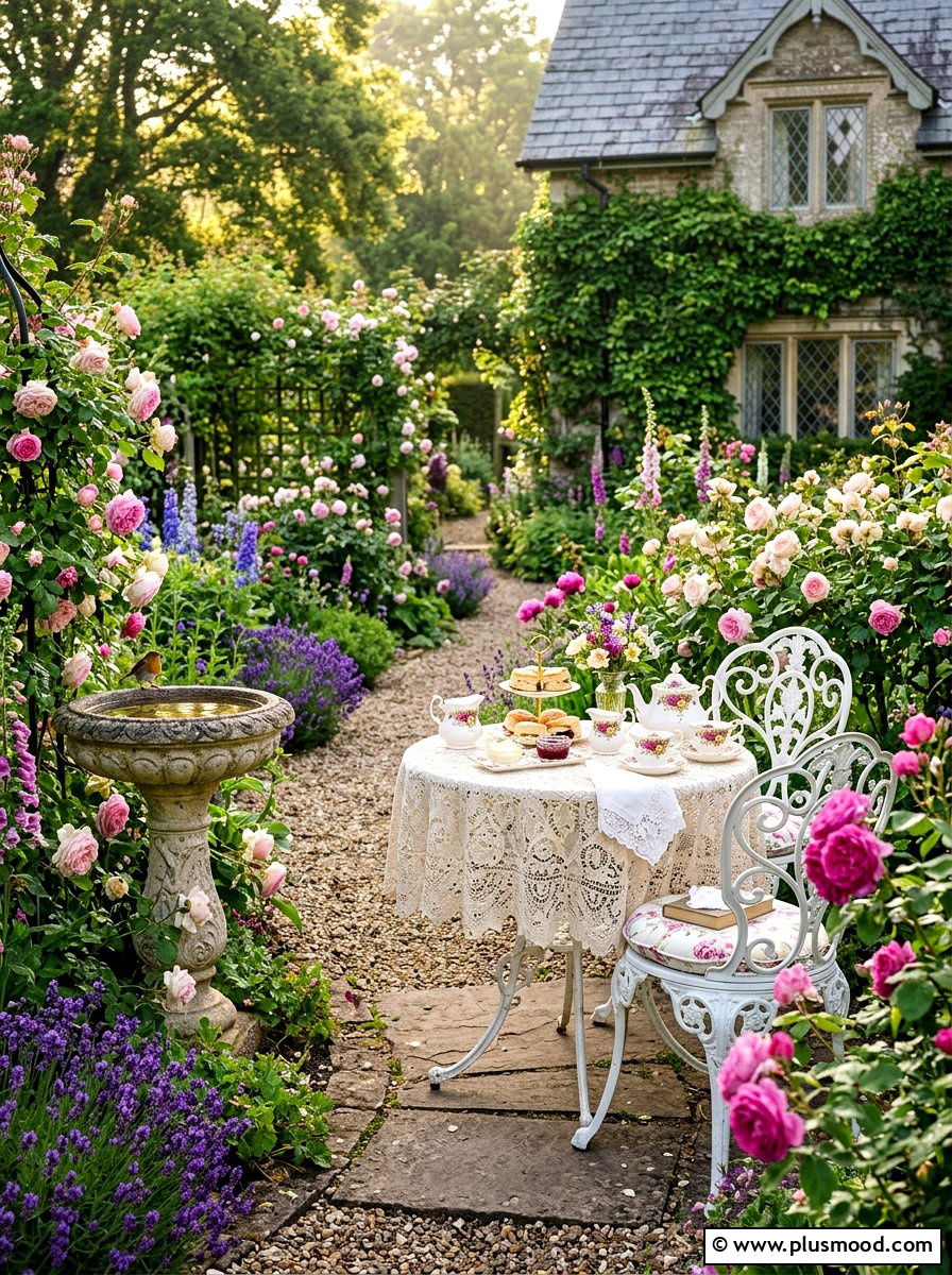 Victorian Tea Garden - 25 summer backyard hosting ideas