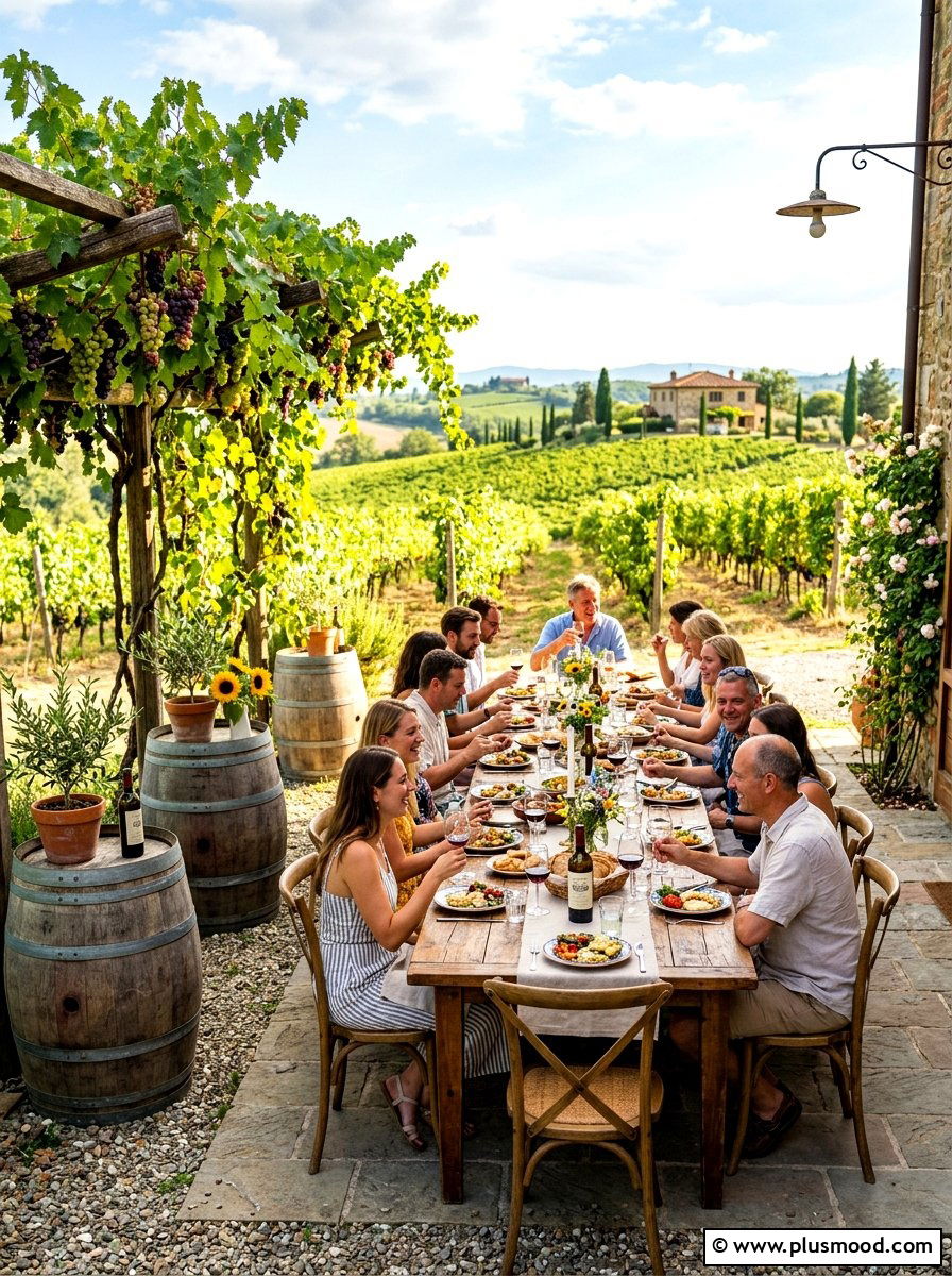 Vineyard Backyard Dining - 25 summer backyard dining ideas