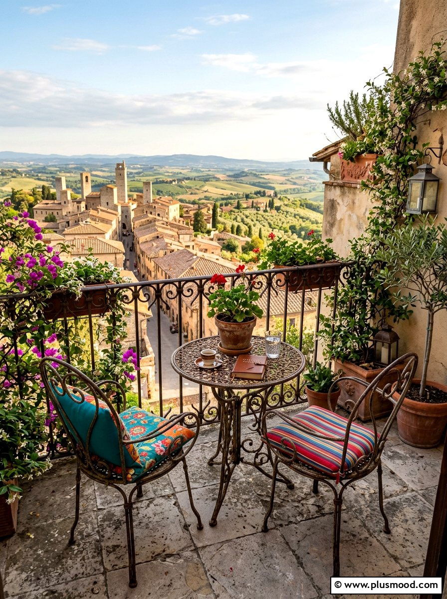 Vintage Balcony Furniture - 25 summer balcony refresh ideas