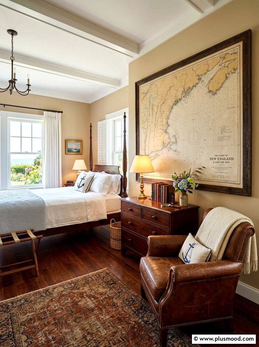 Vintage Map Wall Decor - 25 summer wall decor ideas for bedroom