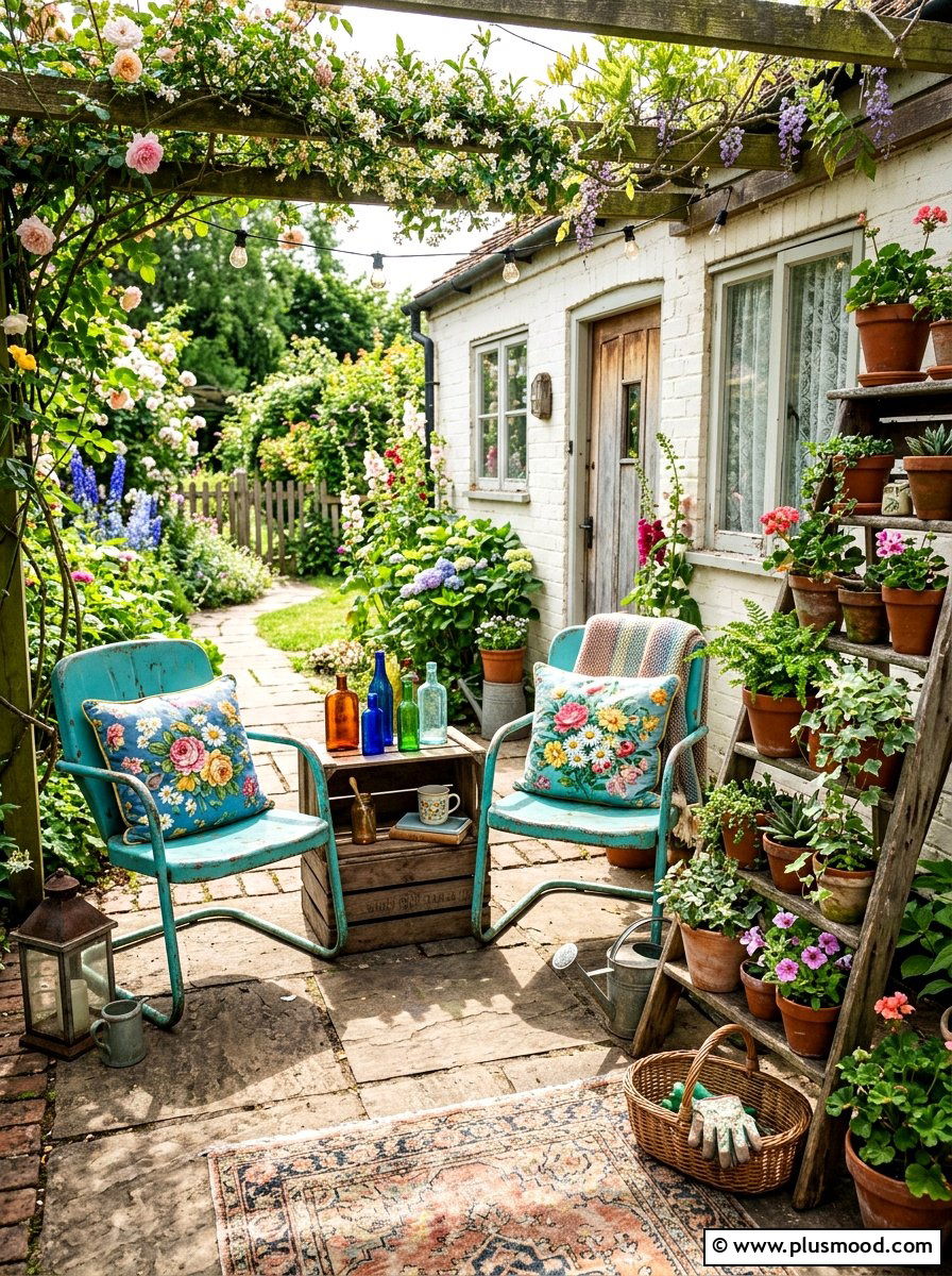 Vintage Patio - 25 summer patio decor ideas