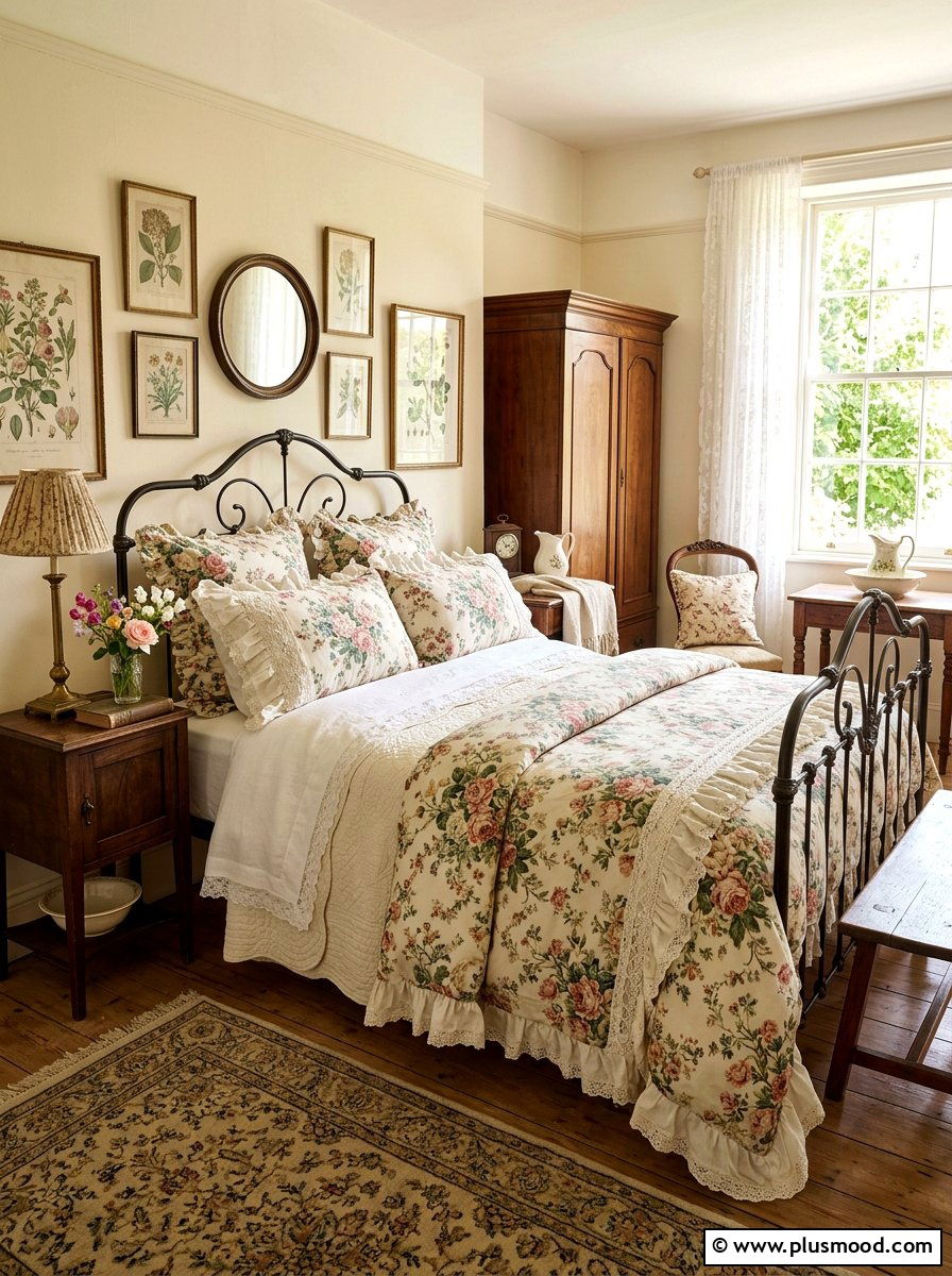 Vintage Style Summer Duvet - 25 summer duvet styling ideas