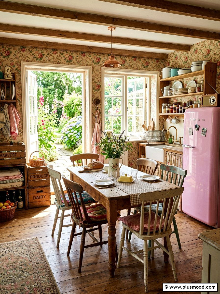Vintage Summer Kitchen - 25 summer kitchen styling ideas