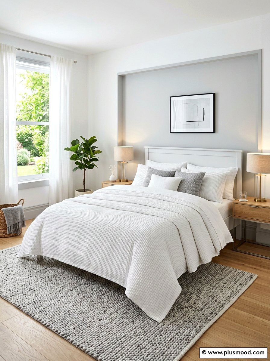Waffle Weave Summer Duvet - 25 summer duvet styling ideas