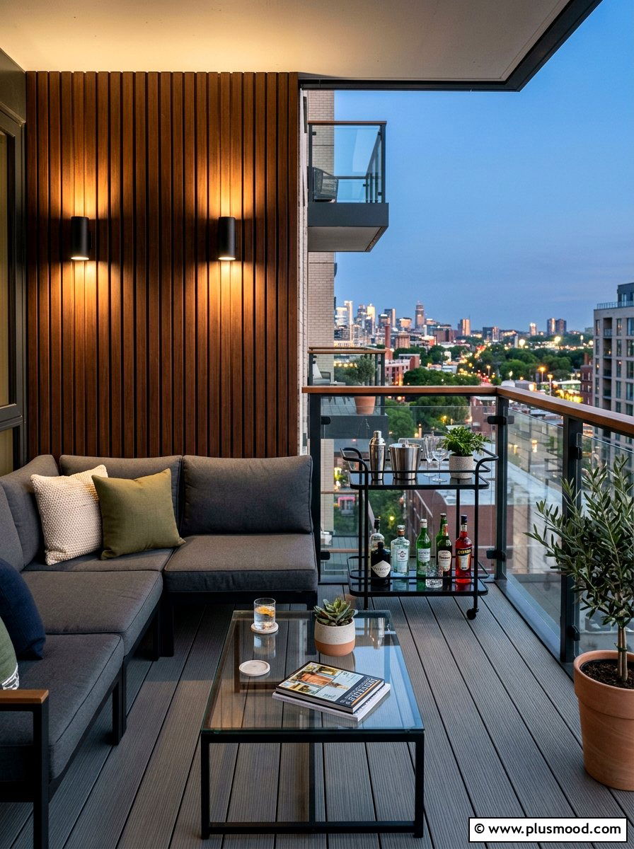 Wall Mounted Outdoor Sconces - 25 summer balcony lighting ideas