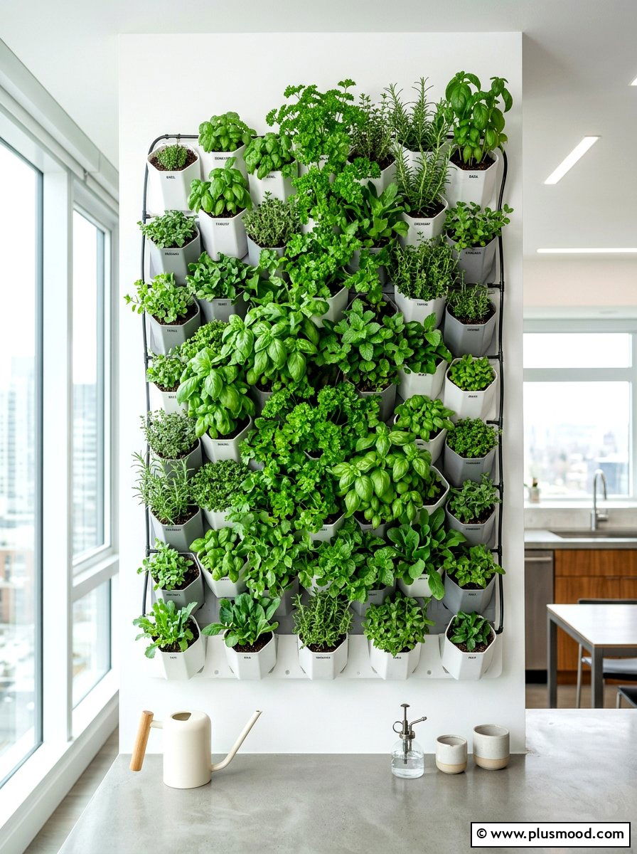 Wall Mounted Planter - 25 summer vegetable planter ideas