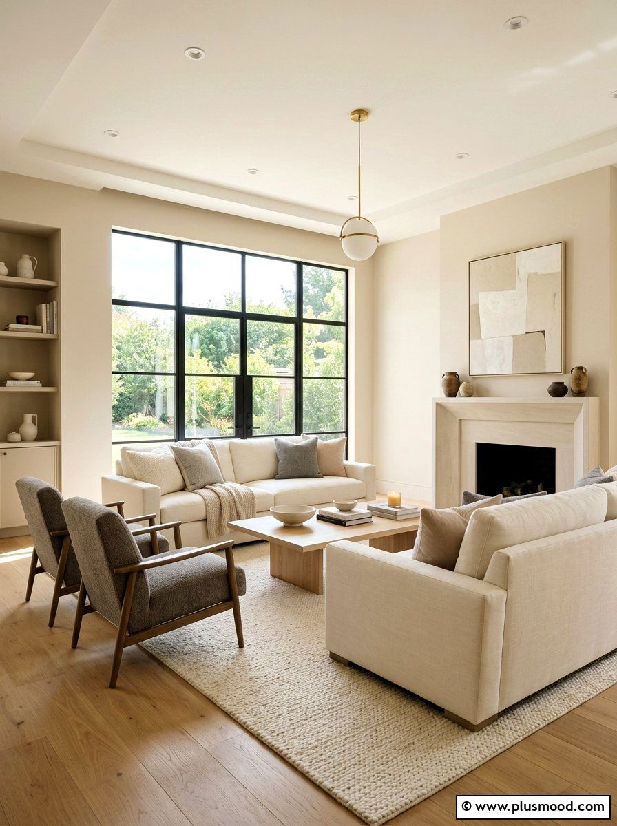 Warm neutral living room colors - 25 summer to fall living room decor ideas