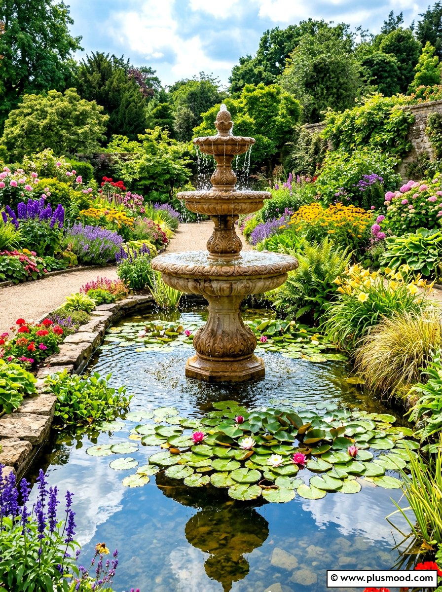 Water Feature - 25 summer landscaping ideas