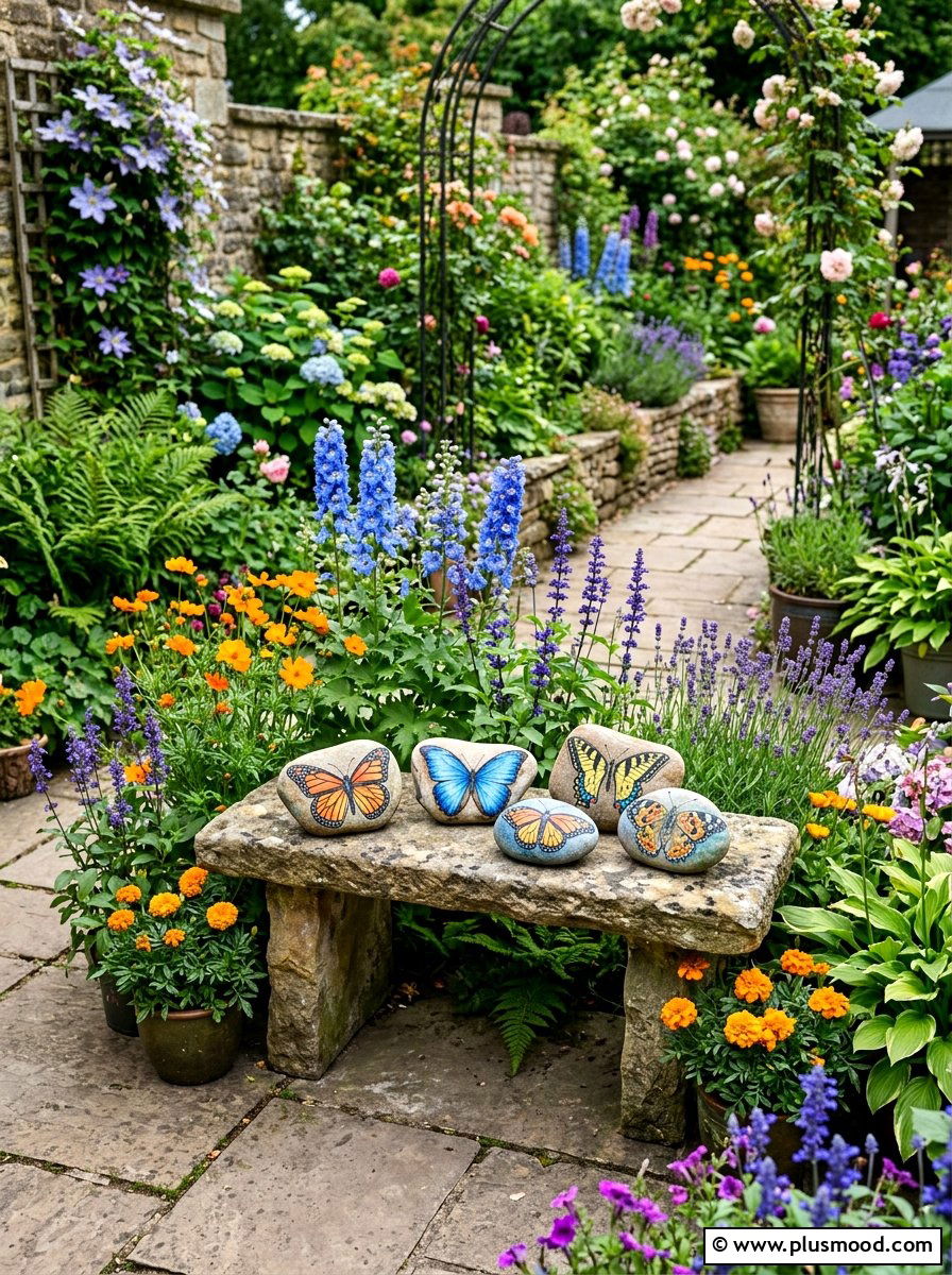25 Painted Rock Ideas With Watercolor Style
