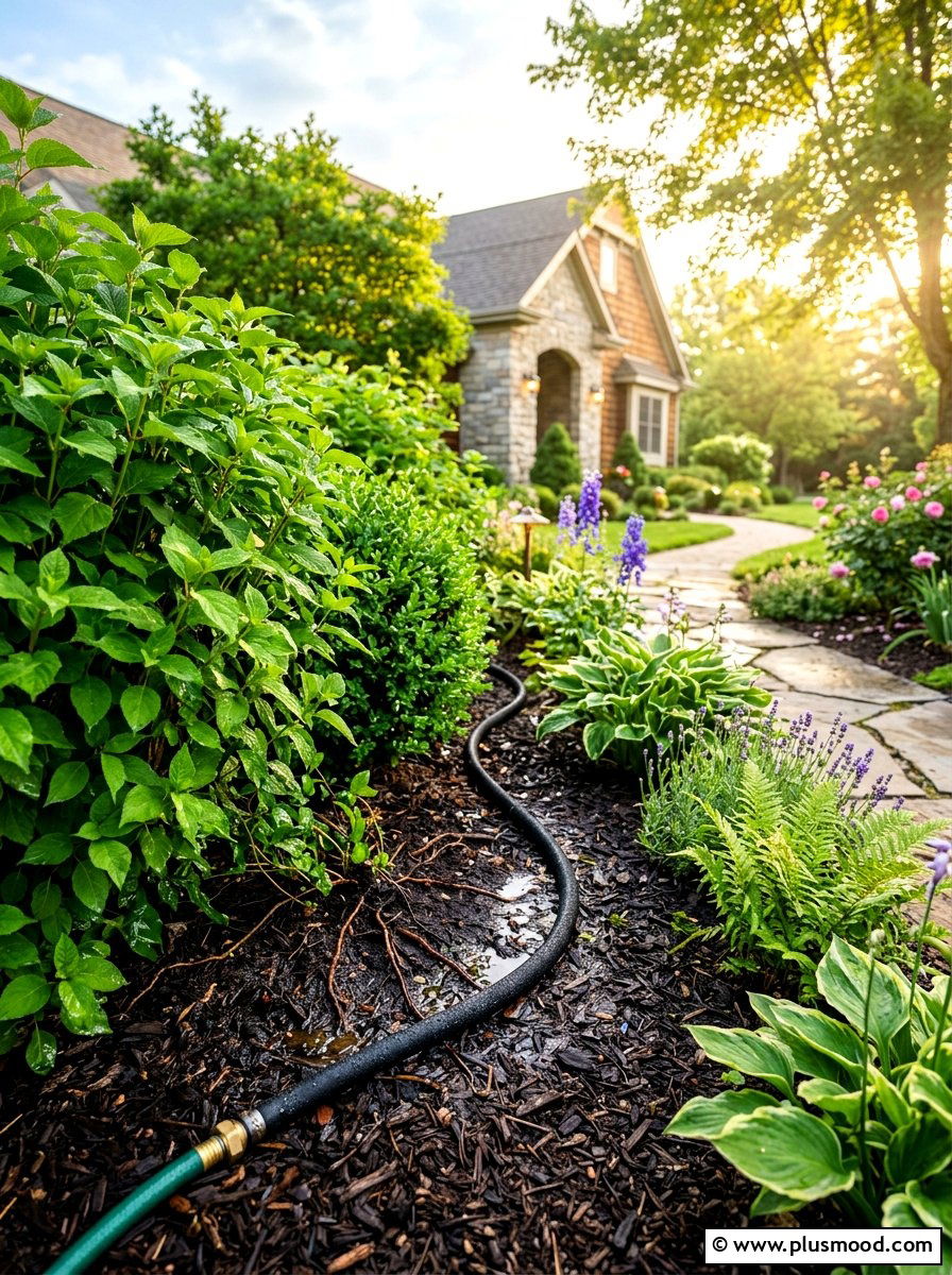 Watering Garden In Heat - 25 August garden ideas