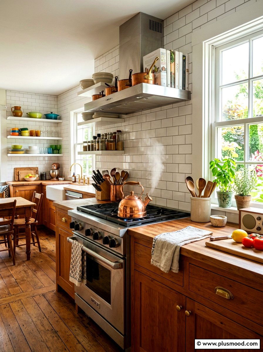 Whistling Copper Kettle - 25 summer to fall kitchen decor ideas