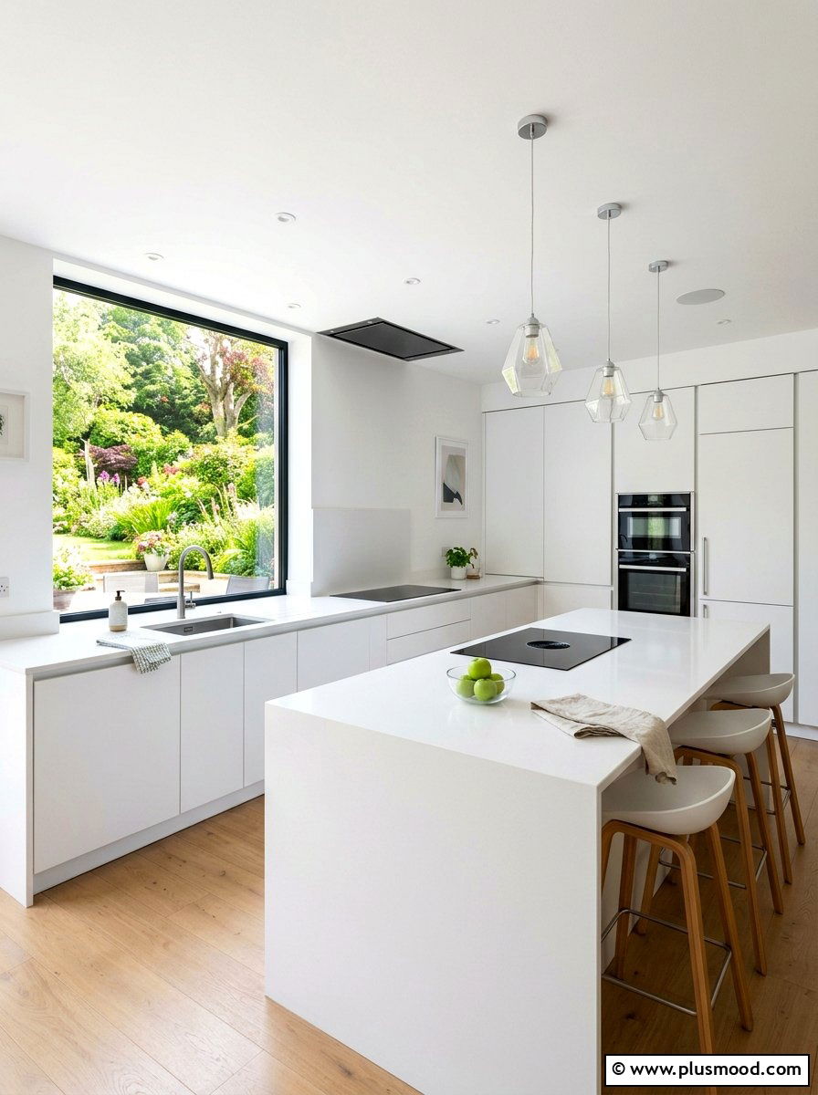 White Countertops - 25 summer kitchen refresh ideas