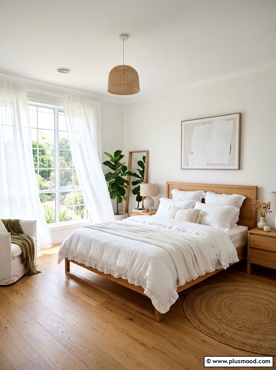 White Linen Bedding - 25 summer bedding ideas