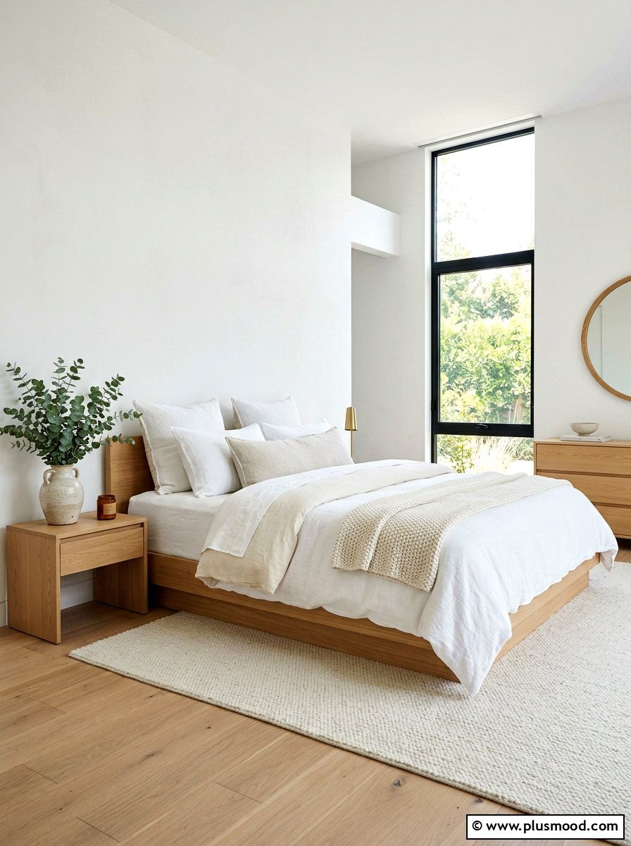 White Linen Bedroom - 25 summer bedroom decor ideas