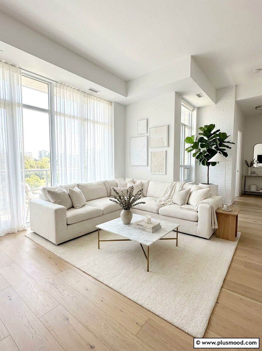 White Linen Sofa Living Room - 25 summer living room ideas