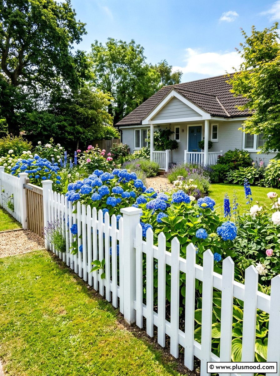 White Picket Fence - 25 summer bungalow curb appeal ideas
