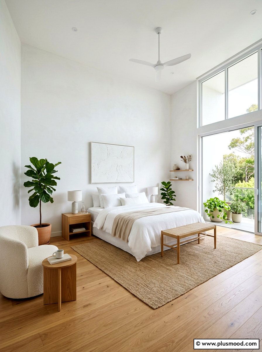 White Walls - 25 best summer bedroom ideas