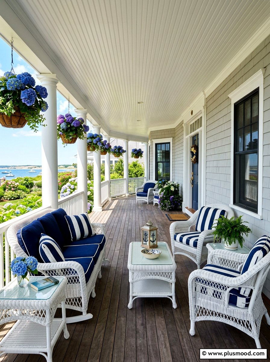 White Wicker Porch Furniture - 25 summer patio ideas with wicker furniture