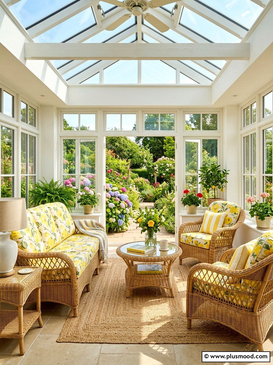 Wicker Sunroom Furniture - 25 summer decor ideas with wicker