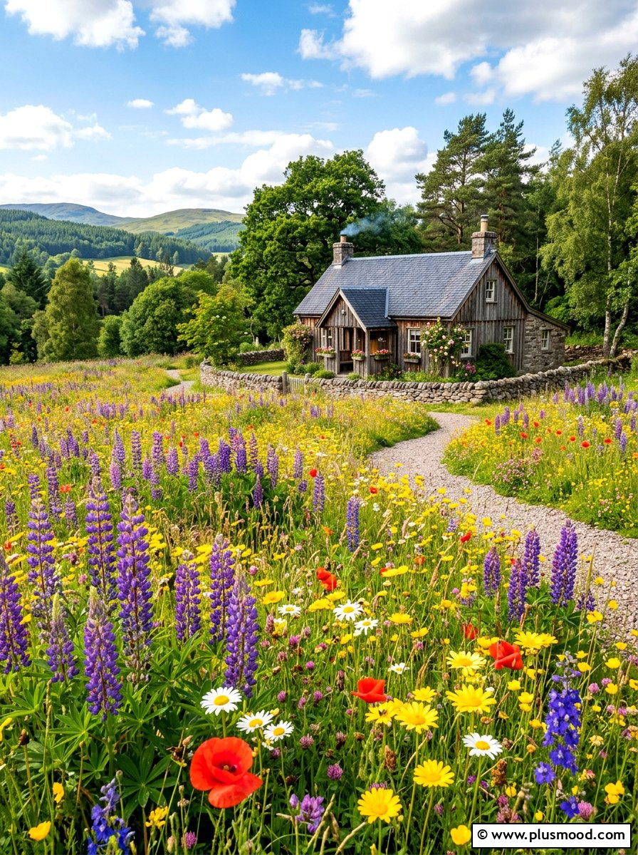 Wildflower Meadow - 25 summer cottage landscaping ideas