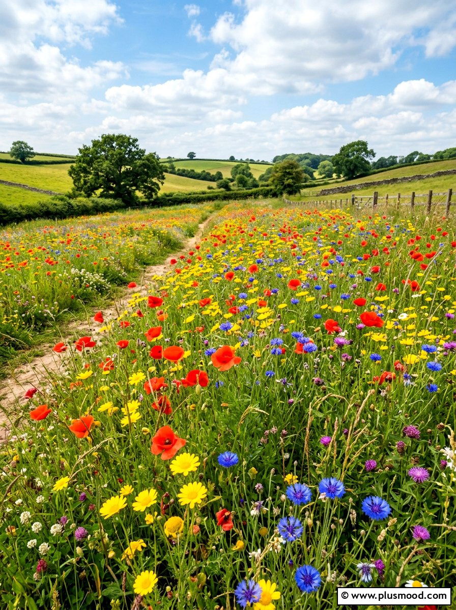 Wildflower Meadow - 25 summer sensory garden ideas