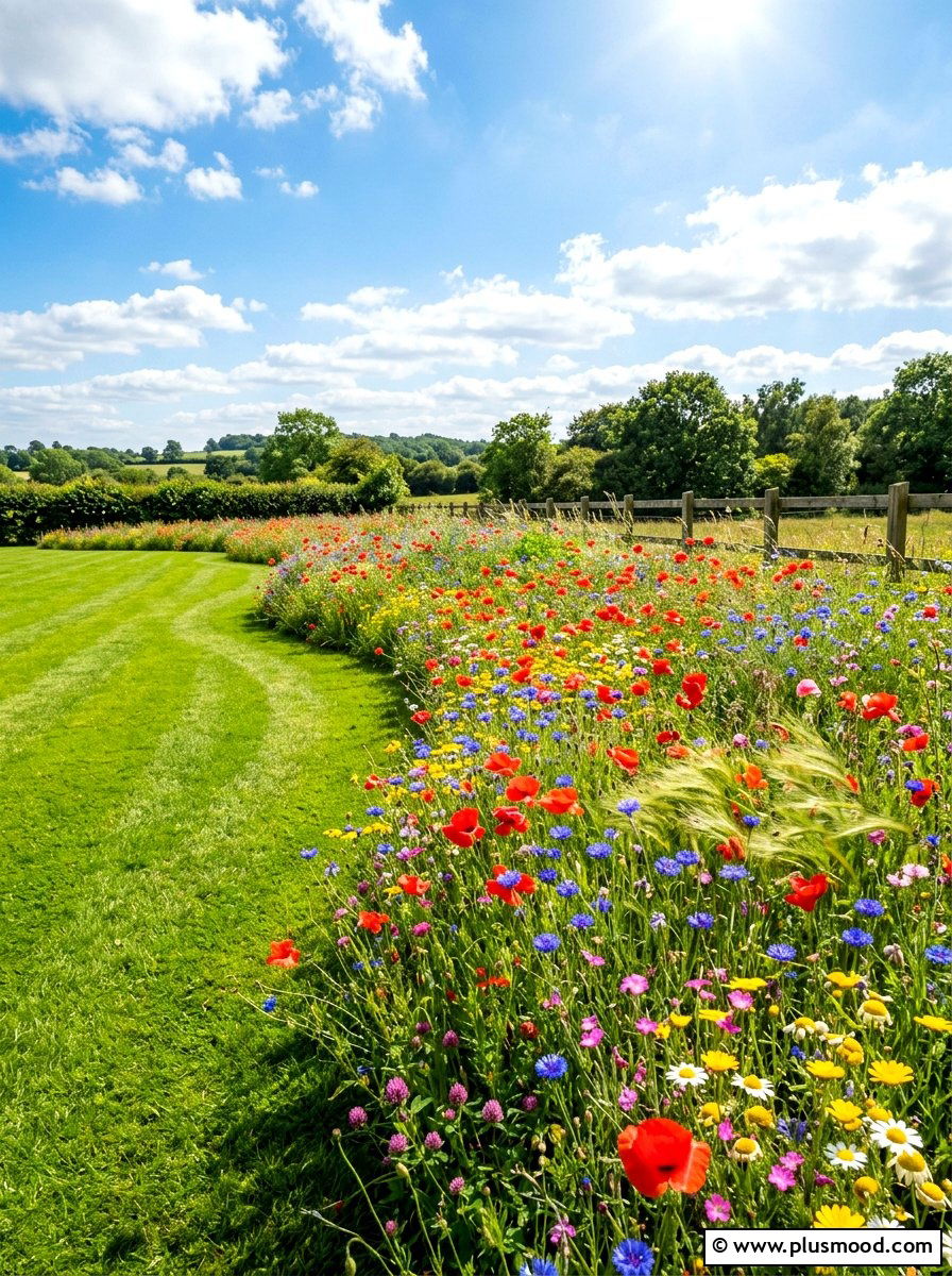 Wildflower Meadow Border - 25 trending summer garden ideas