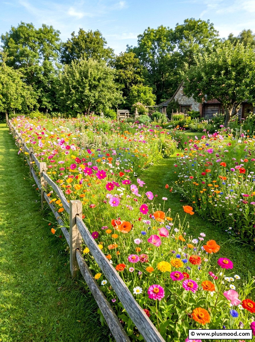 Wildflower Meadow Garden - 25 simple summer garden ideas