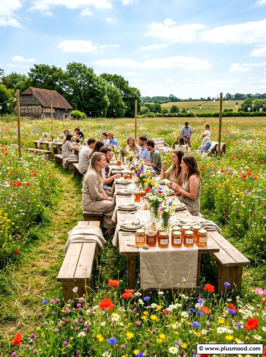 Wildflower Meadow Party - 25 summer outdoor wedding shower ideas