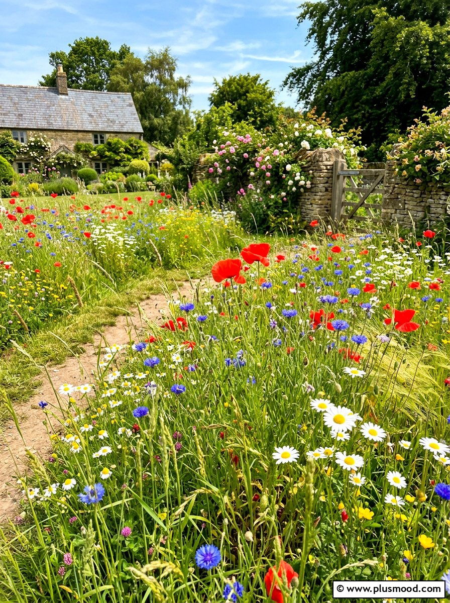 Wildflower Meadow Patch - 25 summer garden ideas