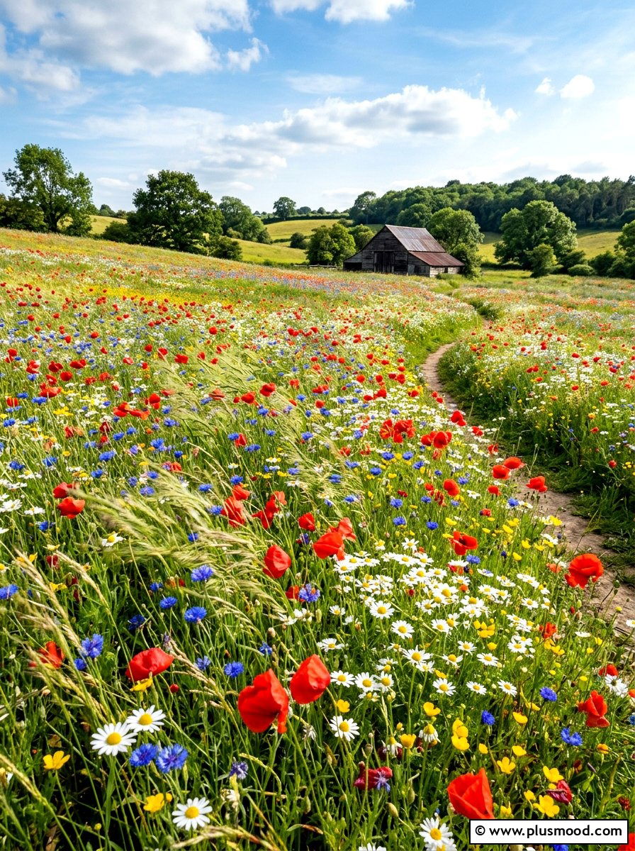 Wildflower Meadow - 25 easy summer garden ideas