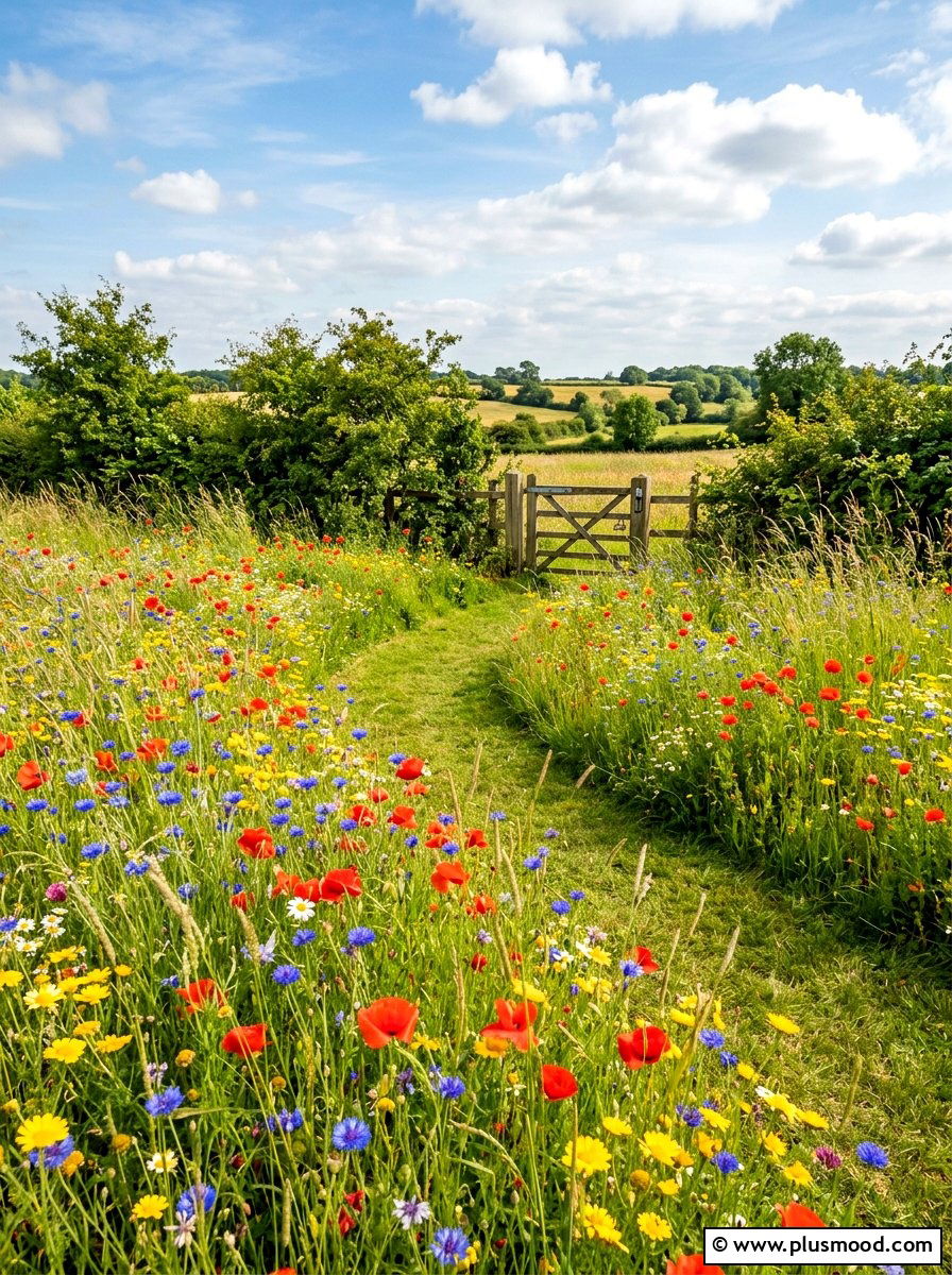 Wildflower Summer Garden Meadow - 25 beautiful summer garden ideas