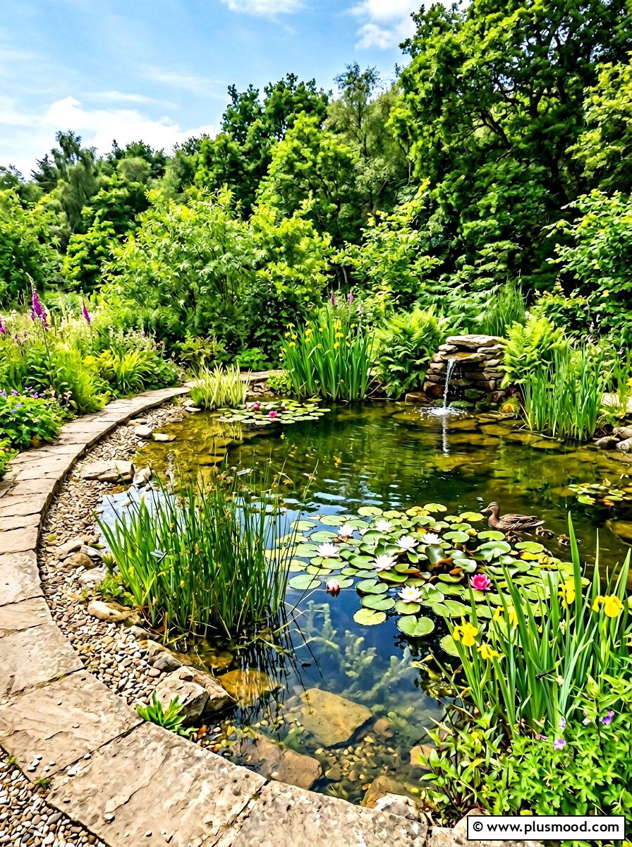 Wildlife Friendly Pond - 25 summer garden ideas