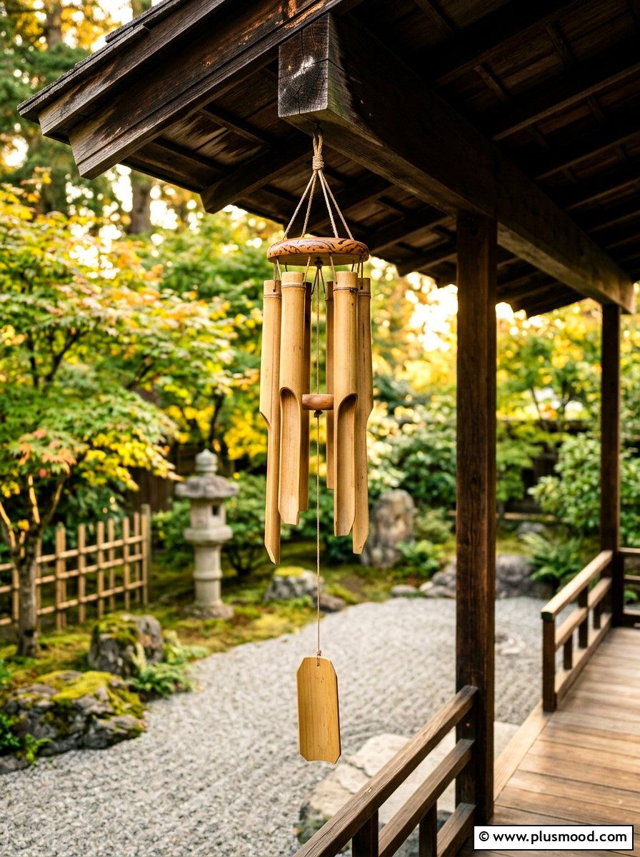 Wind Chimes - 25 budget summer backyard makeover ideas