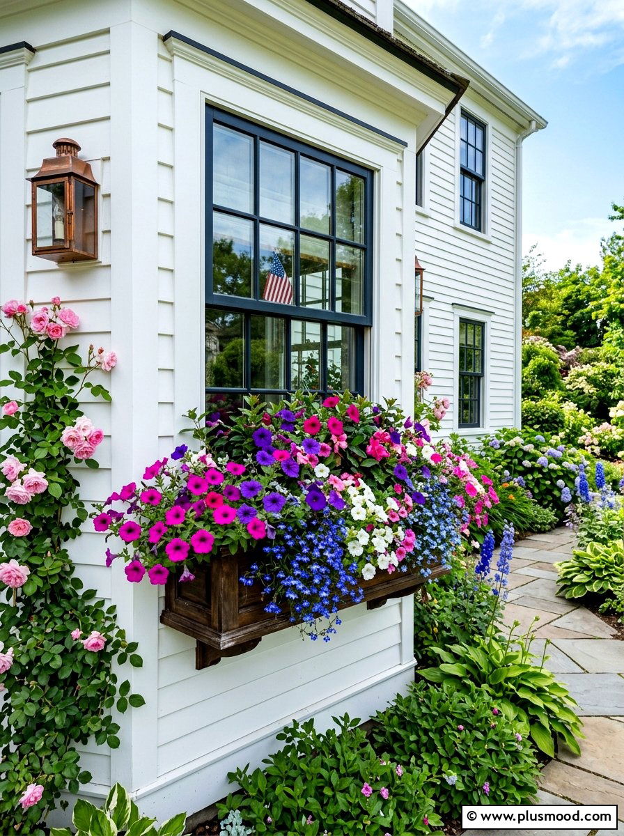 Window Box Flowers - 25 summer flower garden ideas