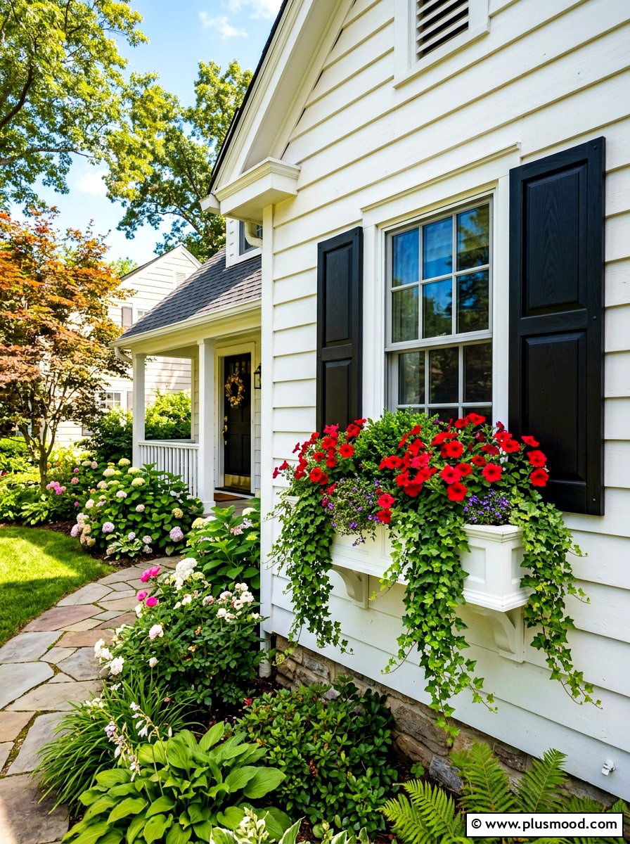 Window Box Planter - 25 budget summer garden ideas