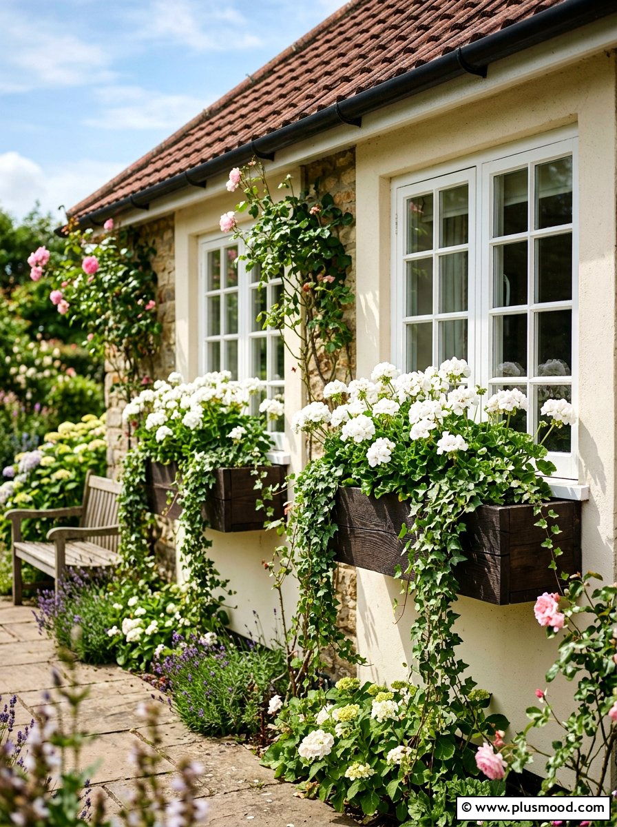 Window Boxes - 25 summer bungalow curb appeal ideas