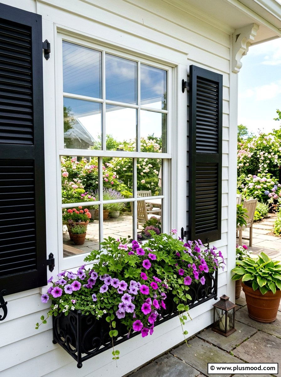Window box citronella display - 25 summer patio ideas with citronella plants