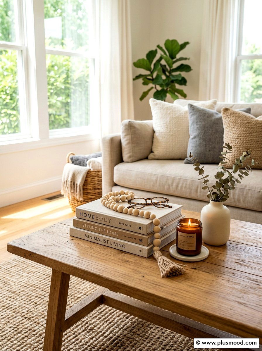 Wood Bead Garland - 25 late summer home decor ideas