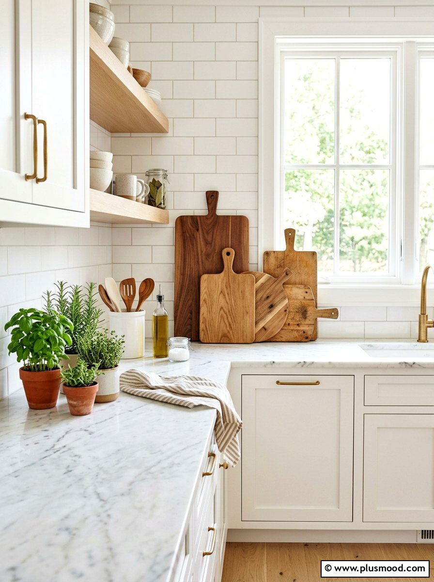Wood Bread Board - 25 summer to fall kitchen decor ideas