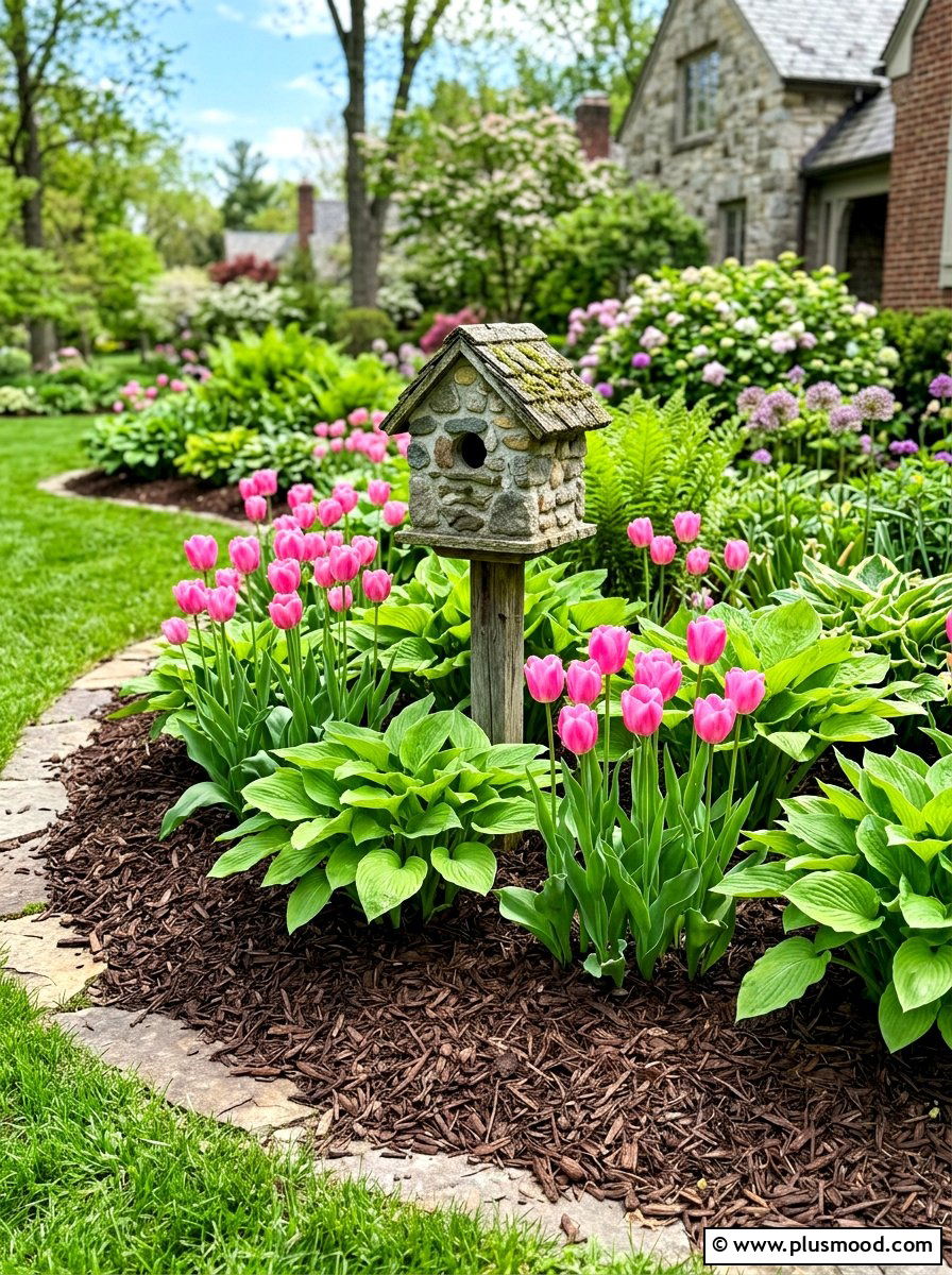Wood Chip Mulch - 25 summer garden ideas on a budget