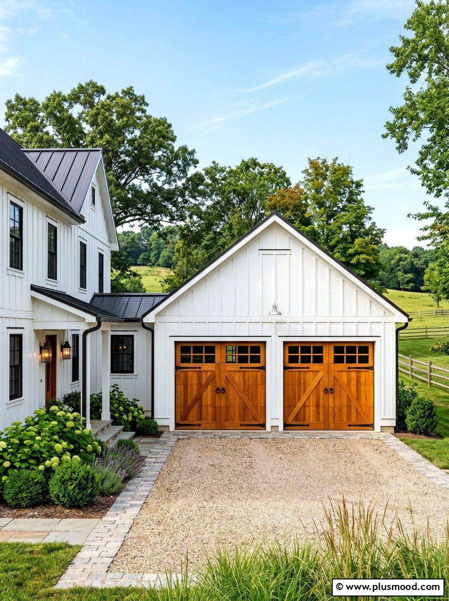 25 Summer Farmhouse Curb Appeal Ideas for a Welcoming Home