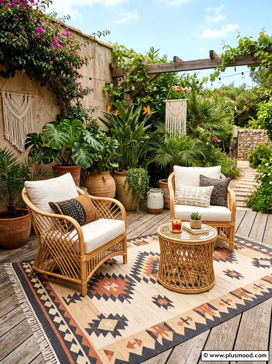 Woven Rattan Furniture - 25 best summer home decor ideas