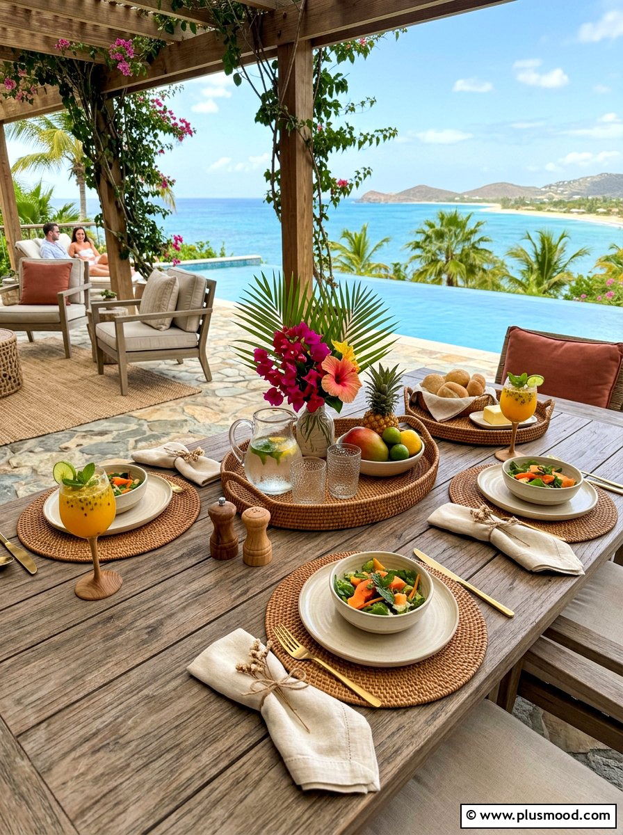 Woven Rattan Tableware
