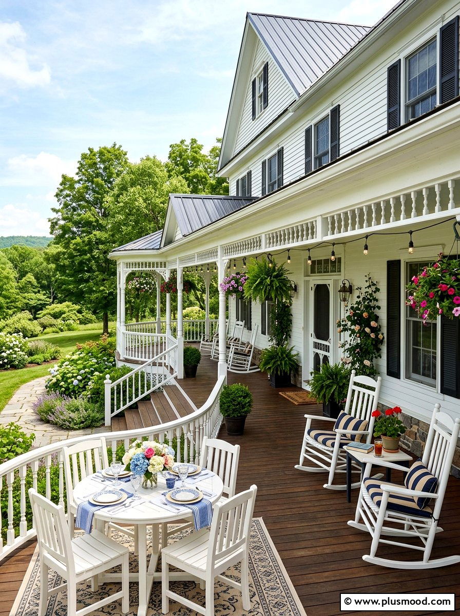Wrap Around Porch - 25 trending summer porch ideas